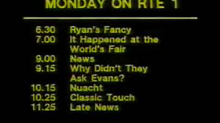 RTE 1 junction Sunday 1st June 1980 [upl. by Balch]