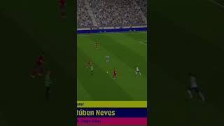 Rúben Neves Rocket🚀…Efootball 2025 Youtube Shorts Pess [upl. by Ettenej]