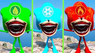 ENCONTREI os SONIC SHIN ELEMENTAIS no GTA 5   GTA V Mods [upl. by Sedinoel]