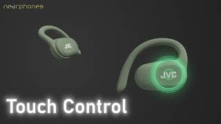 JVC HANP40T quotnearphonesquot Open Ear True Wireless Headphones [upl. by Mairim35]