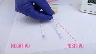 Te enseñamos a realizar una prueba de embarazo  Baby Test  TEST DE EMBARAZO  MONT GROUP [upl. by Akit]