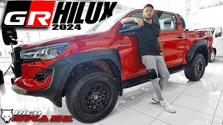 NEW 2024 TOYOTA HILUX GR SPORT  Details Impressions  Philippines [upl. by Annawyt87]