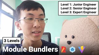 Explains Module Bundlers in 3 Levels of Difficulty [upl. by Pegg]