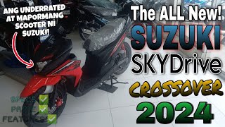 The All New Suzuki Skydrive Crossover FI  Suzuki Motorcycle Review [upl. by Gillmore921]