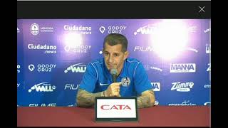 Conferencia de prensa de Leandro Romagnoli luego del empate frente a Godoy Cruz en Mendoza [upl. by Alehtse]