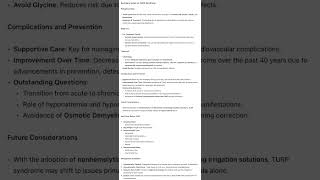 TURP Syndrome Summary [upl. by Iggem474]