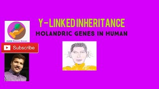 Y Linked Inheritance Holandric genes [upl. by Aleicarg]