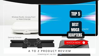 Best MOCA Adapters On Amazon  Top 5 Product  Reviewed amp Tested [upl. by Ikkir876]