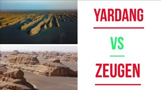 Differences between Yardang and Zeugen  Yardang Vs Zeugen [upl. by Rehpotsihc]