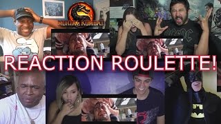 REAL LIFE Mortal Kombat Fatalities  REACTION ROULETTE [upl. by Aicilev772]