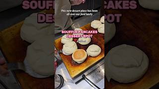 Souffle pancakes in Auckland soufflé soufflepancake soufflepancakes pancakes [upl. by Annahsor]