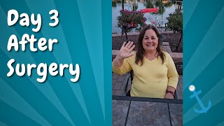 ROBOTIC HYSTERECTOMY RECOVERY STORY DAY 3 [upl. by Maxy472]