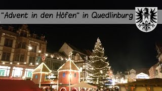 Advent in den Höfen QuedlinburgHarz [upl. by Denman]