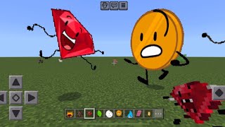 BFDI CUSTOM NEXTBOTS MOD in Minecraft PE [upl. by Ykcor]