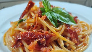 PASTA AL POMODORO INVERNALE  RICETTA SEMPLICE FACILE E VELOCE🍅 [upl. by Aurel]