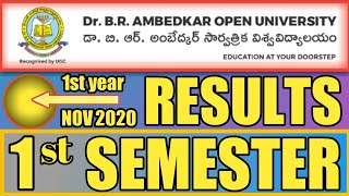 how to check BRAOU 1st semester examination results  1ST semester Results  BRAOU  TELUGU STUDIES [upl. by Wagner]