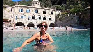 GITA CON BAGNO ALLA BAIA DI SAN FRUTTUOSO DI CAMOGLI 29 APRILE 2022 [upl. by Harvey]