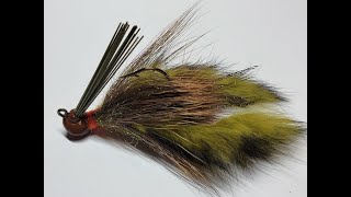 Tying Bucktail Bass Jig pt3 [upl. by Hewitt]