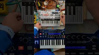 Novation Ultranova and Arturia Microfreak digital synth [upl. by Norabal812]