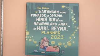 Tita Wittys 2023 Planner quotKailangan mong Pumasok sa opisinaquot [upl. by Hermes]