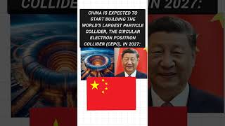 China making particle collider china particlephysics particles physics sciencefacts [upl. by Reine]