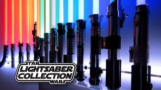 Star Wars Lightsaber Collection [upl. by Agustin943]