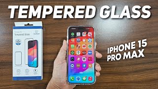 Tempered Glass OxyGuard  iPhone 15 Pro Max [upl. by Kcirded]