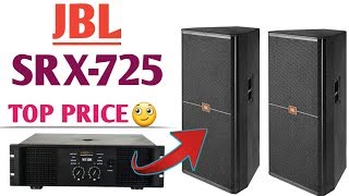 Jbl srx725 top box  jbl top box recommend for crown amplifier [upl. by Innad]