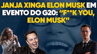 Inacreditável Janja ataca Elon Musk e abre crise diplomática com os EUA [upl. by Aicirtak]