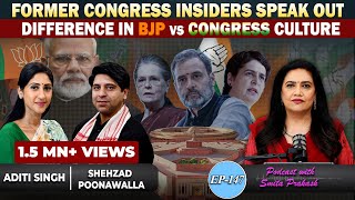 EP147  Insider Insights BJP Vs Congress Culture Differences with Aditi Singh amp Shehzad Poonawalla [upl. by Eerej10]