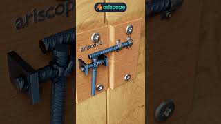 Smart AutoLatching Door Lock with Swinging Rod Mechanism [upl. by Ynattib]