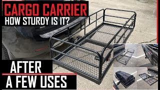 Best Hitch Cargo Carrier Review  After a few uses  Kairay Cargo Carrier [upl. by Aicercul]