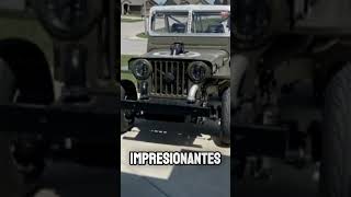 JEEP WILLYS con un V8 de 700CV hotrod jeep jeepwillys carsofinstagram carmods fyp 4x4 [upl. by Aranahs481]