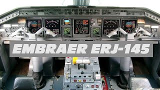 Embraer ERJ 145 cockpit in detail [upl. by Asp]