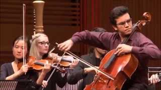 Finals National Cello Competition 2014  Rolando Fernandez Lara 3rd prize  SaintSaëns  1st mov [upl. by Inig231]