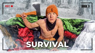 ik ging 48u Overleven als Oermens 30° Extreme Survival [upl. by Bridwell]