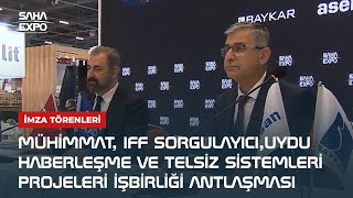 Mühimmat IFF SorgulayıcıUydu Haberleşme ve Telsiz Sistemleri Projeleri İşbirliği  BAYKAR ASELSAN [upl. by Annalla612]