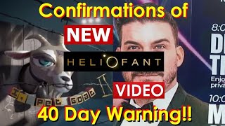 I Pet Goat 2 maker HELIOFANT has a NEW VIDEO Confirms 40 DAY WARNING [upl. by Llorrac]