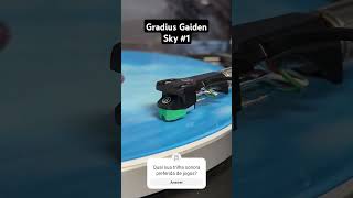 Gradius Gaiden OST  Sky 1  vinyl 45rpm vinil audiotechnica cec turntable [upl. by Halehs]