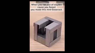 Just when you need staples for the stapler 🙄 tesseract [upl. by Estrellita]