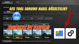 Gfx Tool Sorunu Nasıl Düzeltilir🤔 Xiaomi Cihazlar İçin  Pubg Mobile [upl. by Nadab]