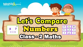 Comparing numbers class 2  comparing numbers class 2  maths  educational videos class 2 [upl. by Windy]