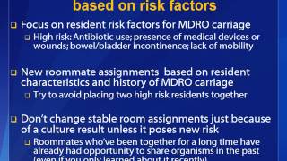 Webinar – Preventing and Managing MDROs and Cdifficile in Nursing Homes [upl. by Lezirg]