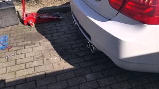 E92 93 90 M3 15 exhaust mod [upl. by Annatnas236]