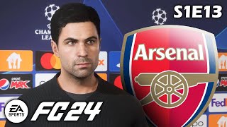 SACKED IN THE MORNING  FC 24 Arsenal Career Mode S1E13 [upl. by Notnek642]