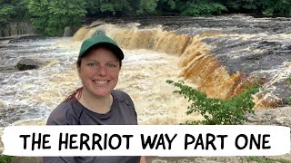 HERRIOT WAY  NORTH YORKSHIRE DALES  PART ONE  AYSGARTH FALLS TO ASKRIGG hiking outdoors [upl. by Armilda]