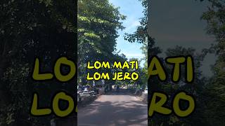 Lom Mati lom Jero palembangnian ngeshortsbareng palembang sumsel mangdayat [upl. by Batruk]