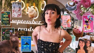 september reading vlog  7 books [upl. by Gav18]