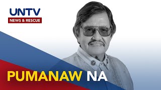 Palawan 3rd Dist Rep Edward Hagedorn pumanaw na sa edad na 76 [upl. by Ern]