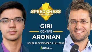 Speed Chess Championship Aronian contre Giri [upl. by Lucretia706]